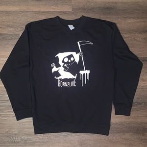 BORN2LIVE Reaper Iridescent Sweater